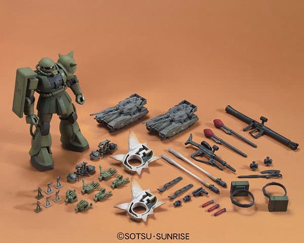 HGUC 1/144 Zaku The Ground War Set