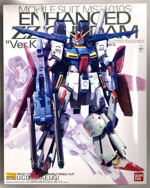 MG 1/100 Enhanced ZZ Gundam Ver.Ka [Hobby Online Shop Exclusive]