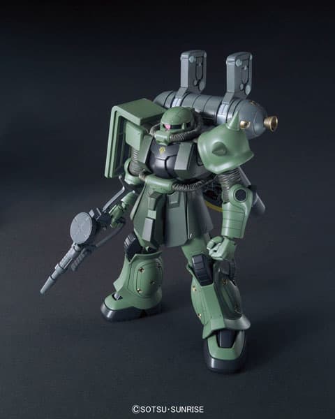 HG Mobile Suit Gundam Thunderbolt 1/144 Mass Production Zaku + Big Gun (GUNDAM THUNDERBOLT Ver.)