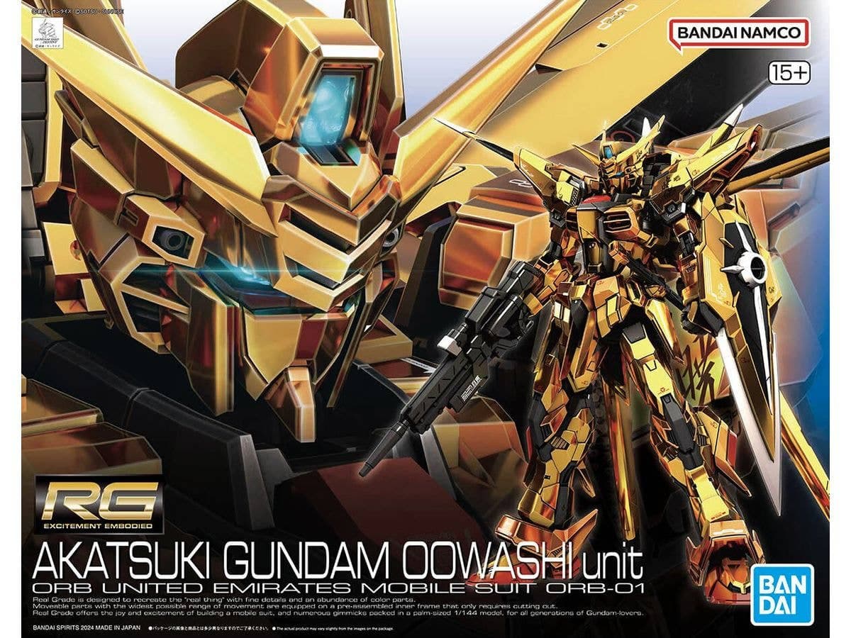 RG Akatsuki Gundam (Oowashi Pack)