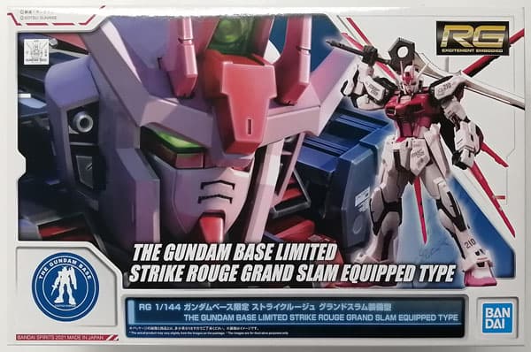 RG 1/144 Gundam Base Exclusive Strike Rouge Grand Slam Equipped Type (Gundam Base Exclusive)